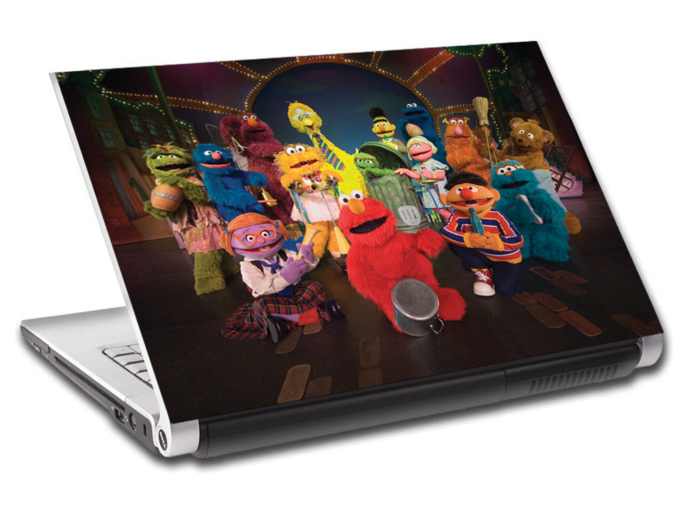 Sesame Street Ordinateur portable personnalisé Skin Vinyl Decal L331