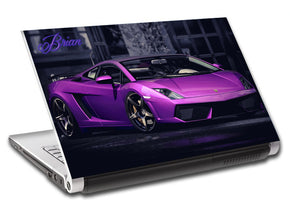 Lamborghini Gallardo Car Personalized LAPTOP Skin Vinyl Decal L397