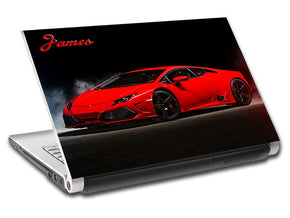 Lamborghini Veneno Race Car Personalized LAPTOP Skin Vinyl Decal L399