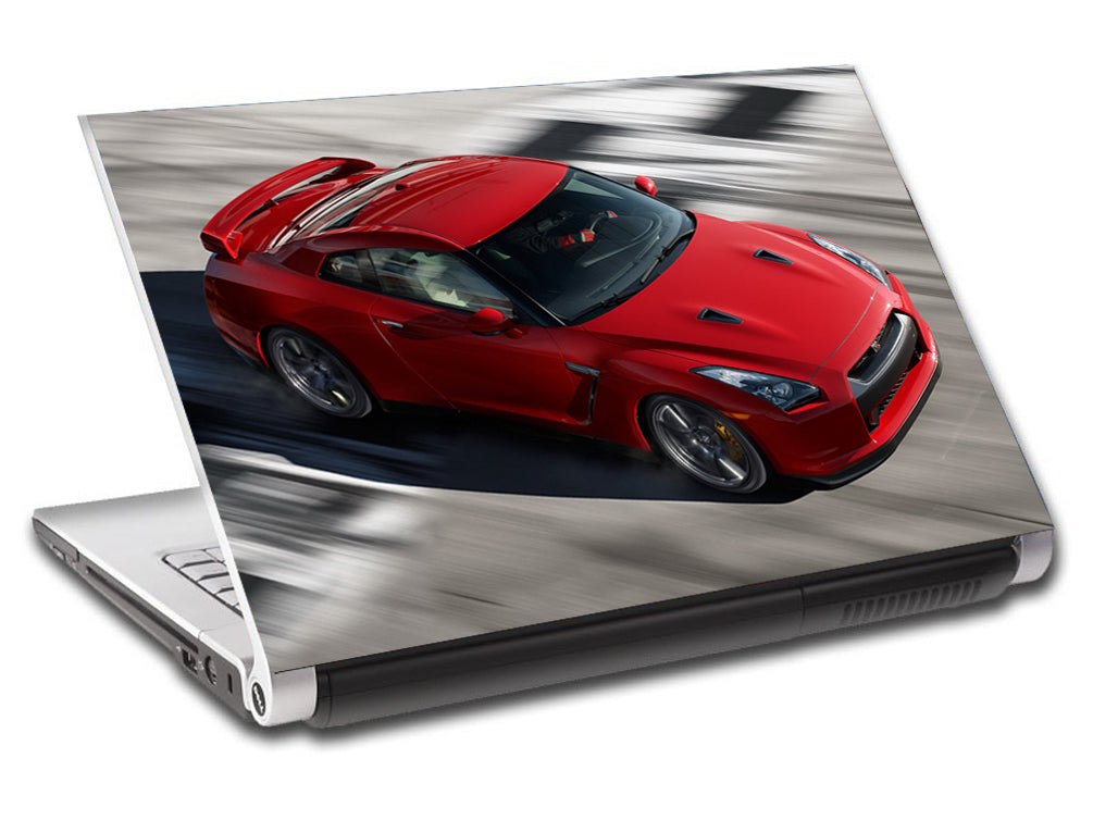 NISSAN GT R SKYLINE voiture de course personnalisé ordinateur portable peau vinyle autocollant L400