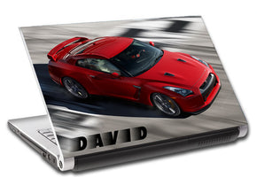 NISSAN GT R SKYLINE voiture de course personnalisé ordinateur portable peau vinyle autocollant L400