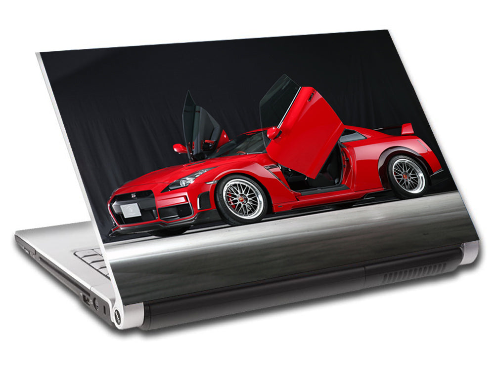Nissan GT R SKYLINE Race Car Personnalisé LAPTOP Skin Vinyl Decal L401