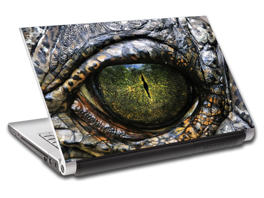 Crocodile Eye Alligator Personnalisé LAPTOP Skin Vinyl Decal L418