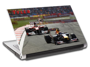 F1 Race voiture Personnalisée LAPTOP Skin Vinyl Decal L421