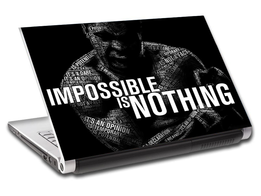 Boxe Personnalisé LAPTOP Skin Vinyl Decal L492