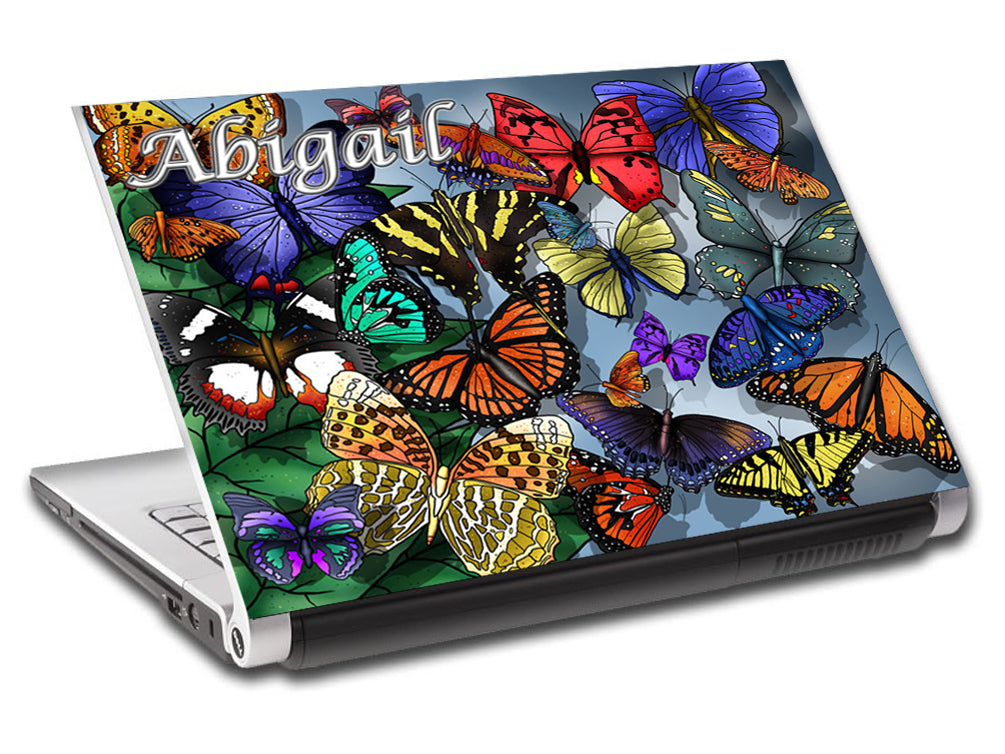 Papillons personnalisés LAPTOP Skin Vinyl Decal L501