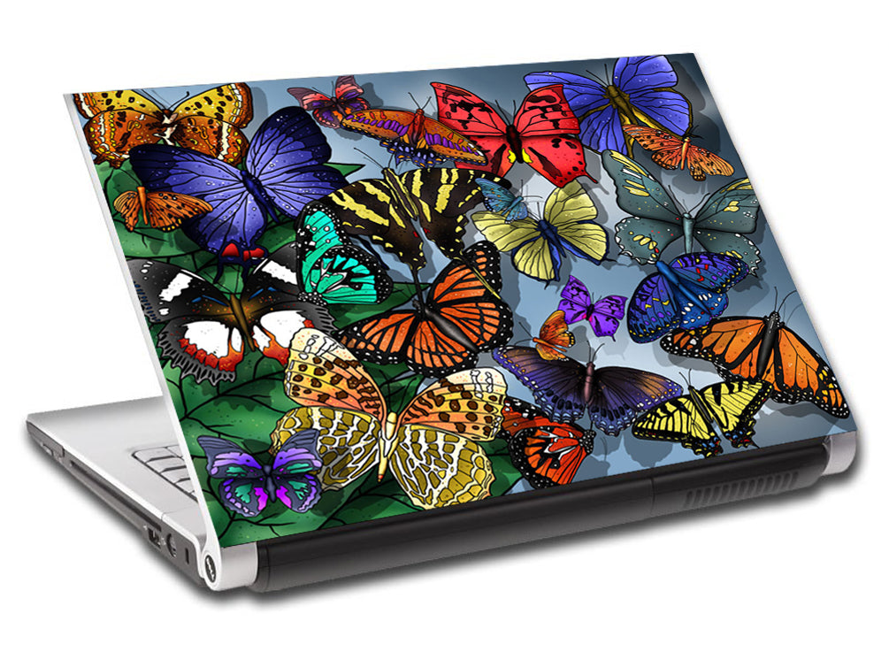 Papillons personnalisés LAPTOP Skin Vinyl Decal L501