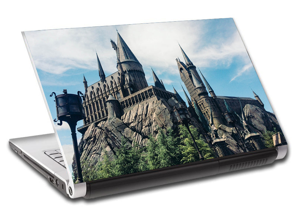 Harry Potter poudlard château personnalisé ordinateur portable peau vinyle autocollant L504