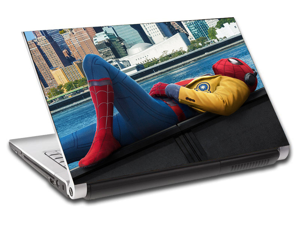 Super héros ordinateur portable peau vinyle autocollant L527