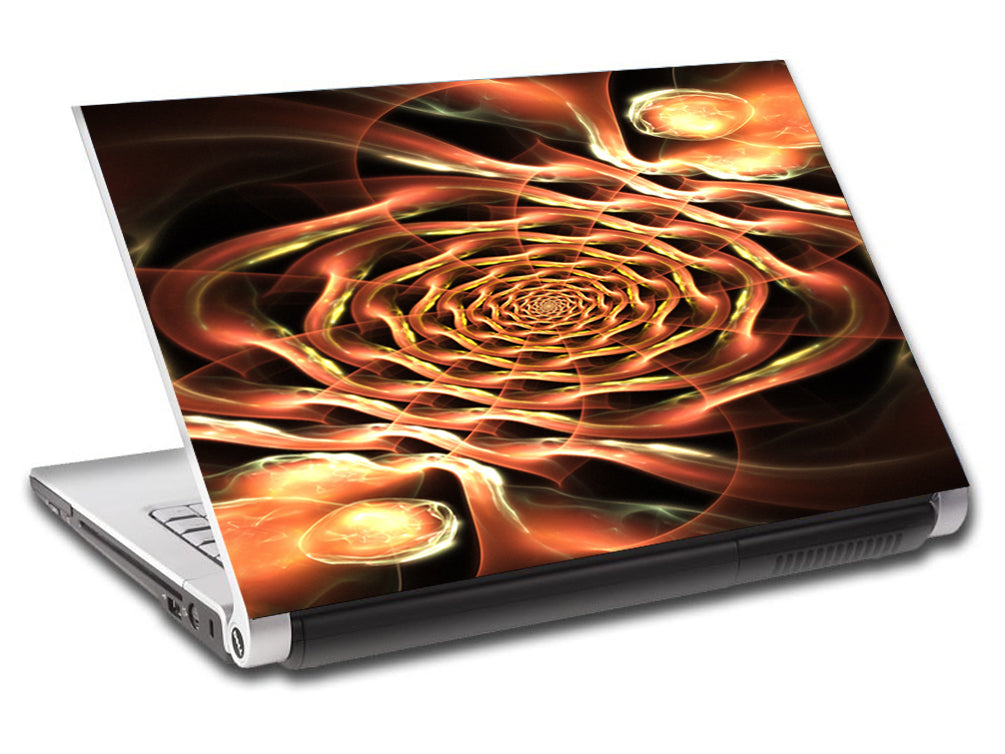 Glowing Tribals Ordinateur portable personnalisé Skin Vinyl Decal L547