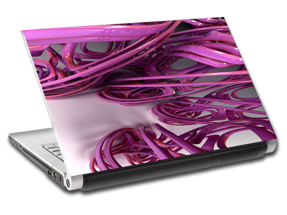 Abstract Pink Personnalisé LAPTOP Skin Vinyl Decal L550