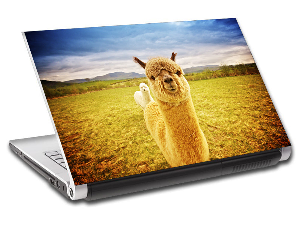 Alpaca Personalized LAPTOP Skin Vinyl Decal L561