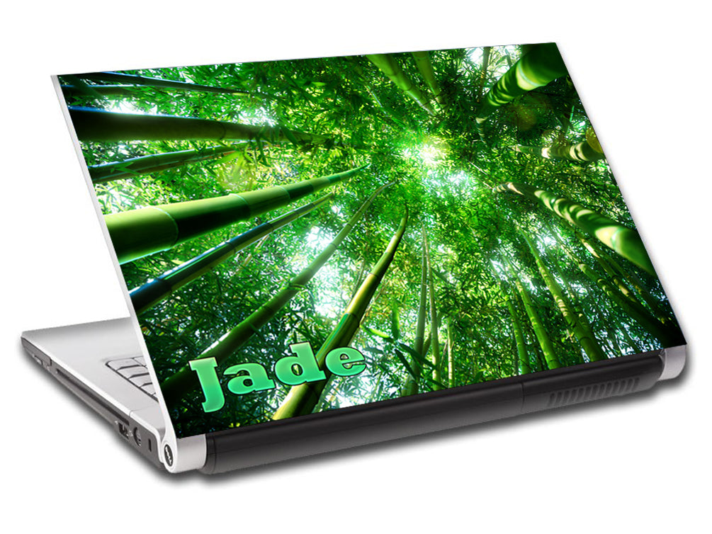 Bambou Arbres personnalisés LAPTOP Skin Vinyl Decal L563