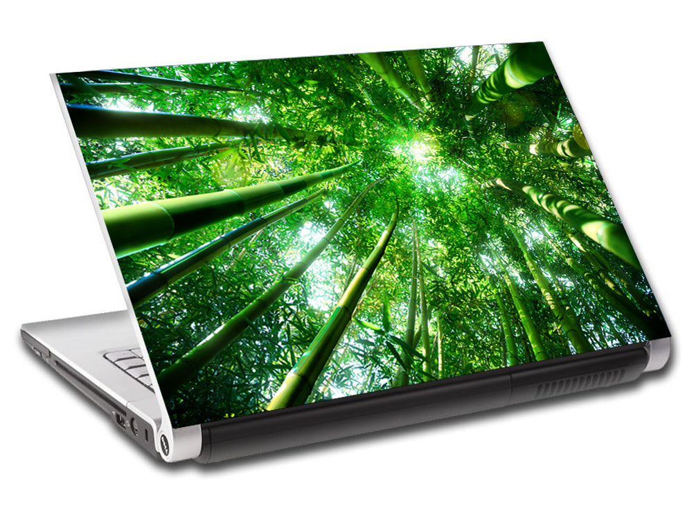 Bambou Arbres personnalisés LAPTOP Skin Vinyl Decal L563