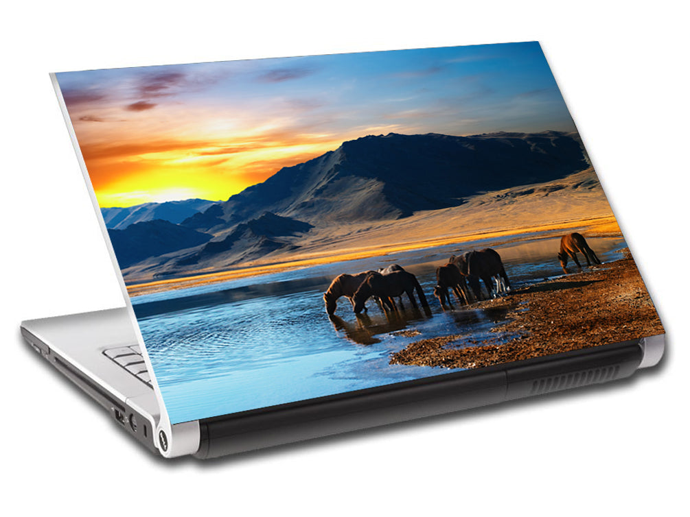 Dessert Sunset Ordinateur portable personnalisé Skin Vinyl Decal L566