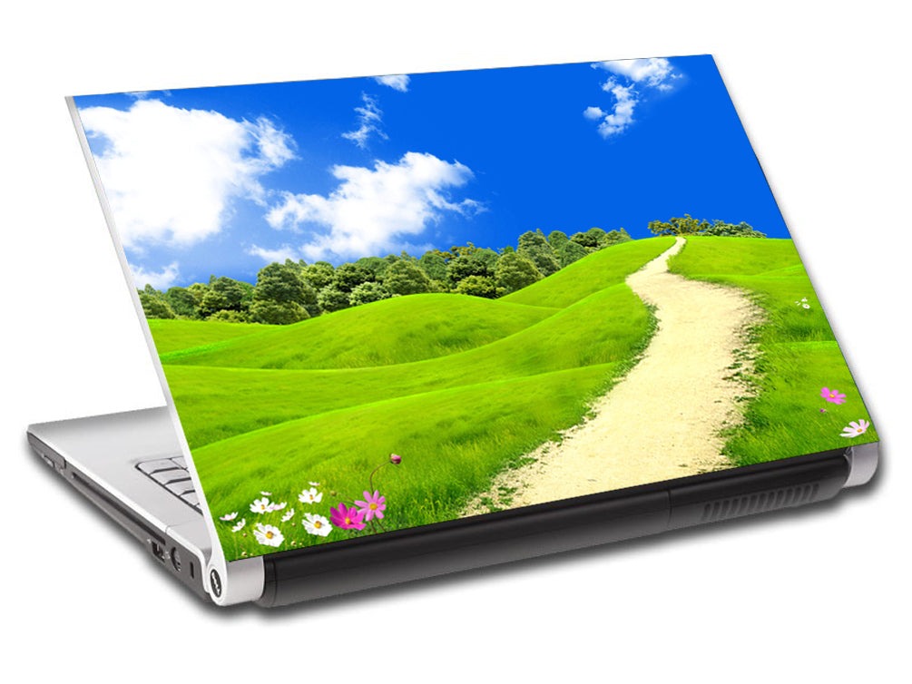 Green Hill Road personnalisé ordinateur portable peau vinyle autocollant L576