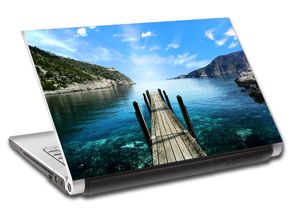 Bridge Over Water Ordinateur portable personnalisé Skin Vinyl Decal L577