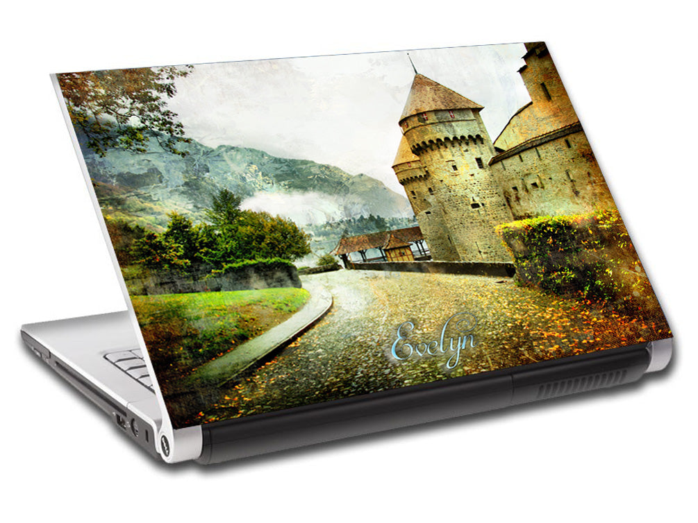 Castle Road Ordinateur portable personnalisé Skin Vinyl Decal L61