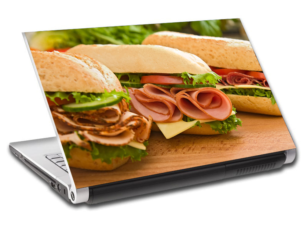 Sub Sandwich Ordinateur portable personnalisé Skin Vinyl Decal L635