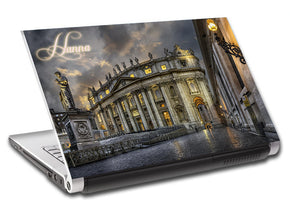 Vatican City Rome Personalized LAPTOP Skin Vinyl Decal L647