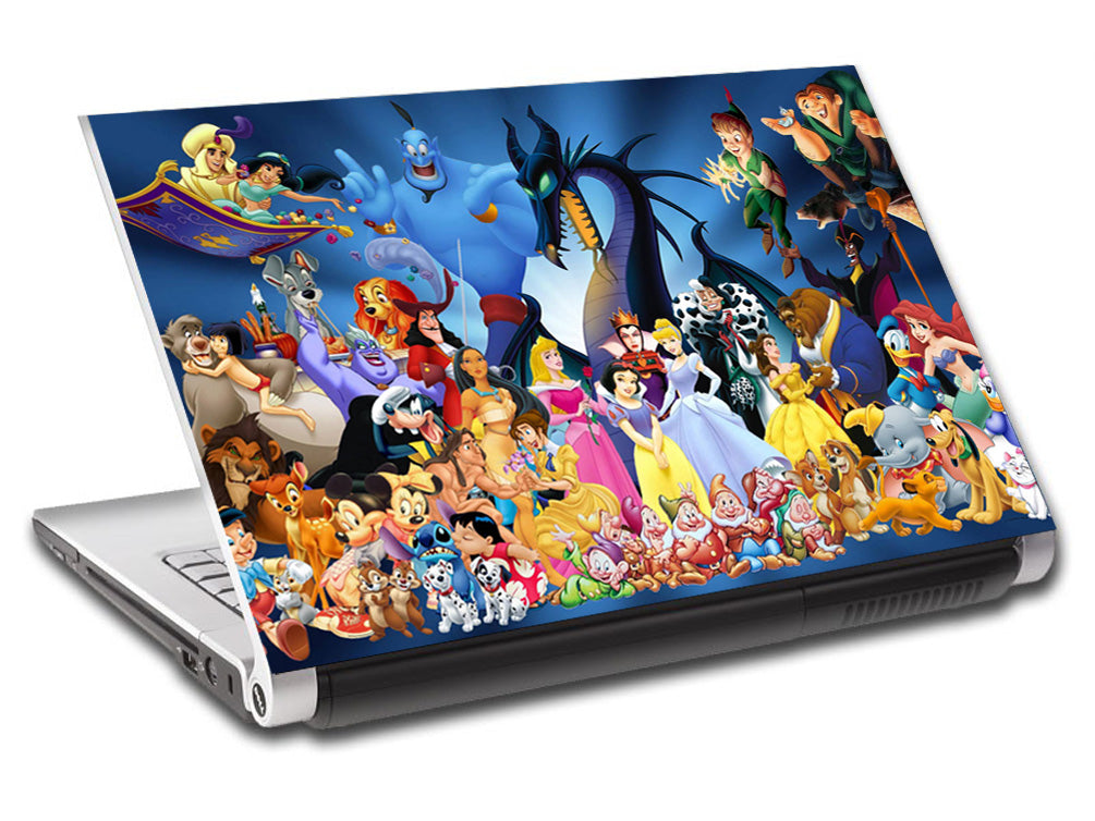 Disney Characters Personalized LAPTOP Skin Vinyl Decal L64