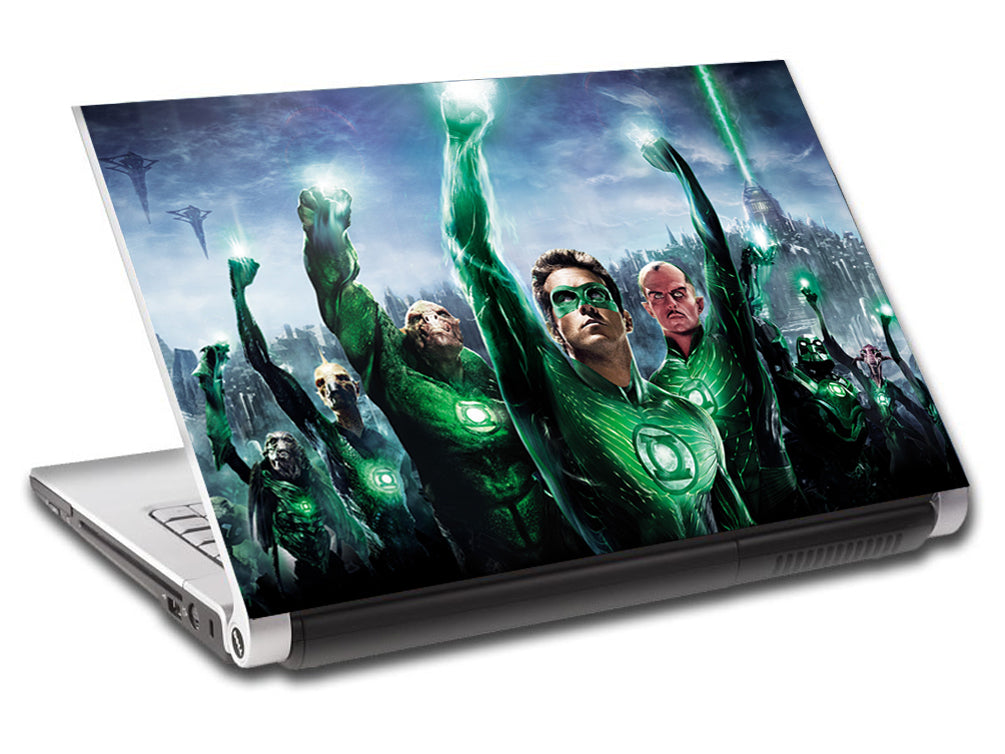 Super héros ordinateur portable peau vinyle autocollant L701