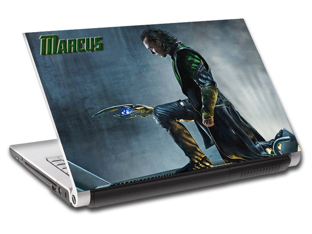 Autocollant en vinyle de peau d'ordinateur portable personnalisé méchant L703