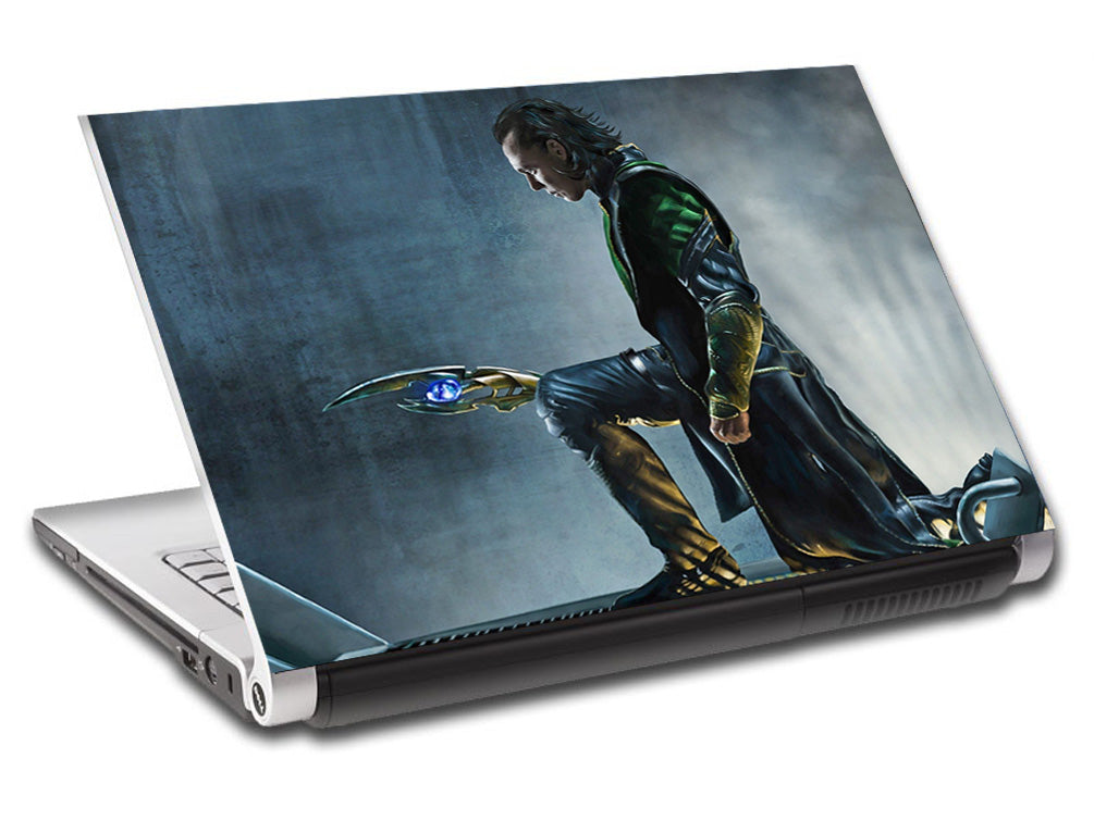 Autocollant en vinyle de peau d'ordinateur portable personnalisé méchant L703