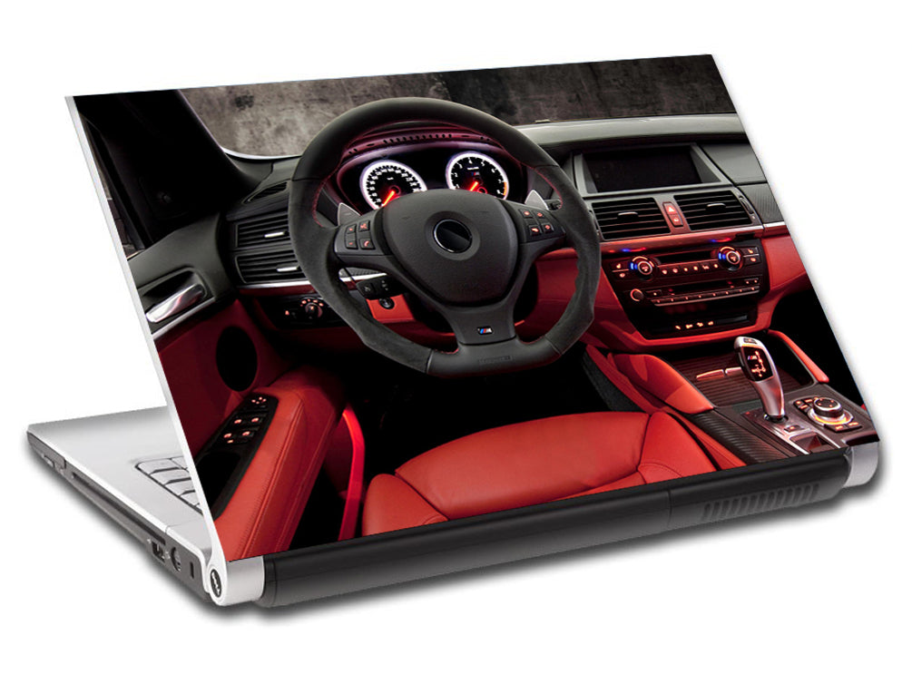 BMW intérieur voiture de luxe personnalisé ordinateur portable peau vinyle autocollant L708