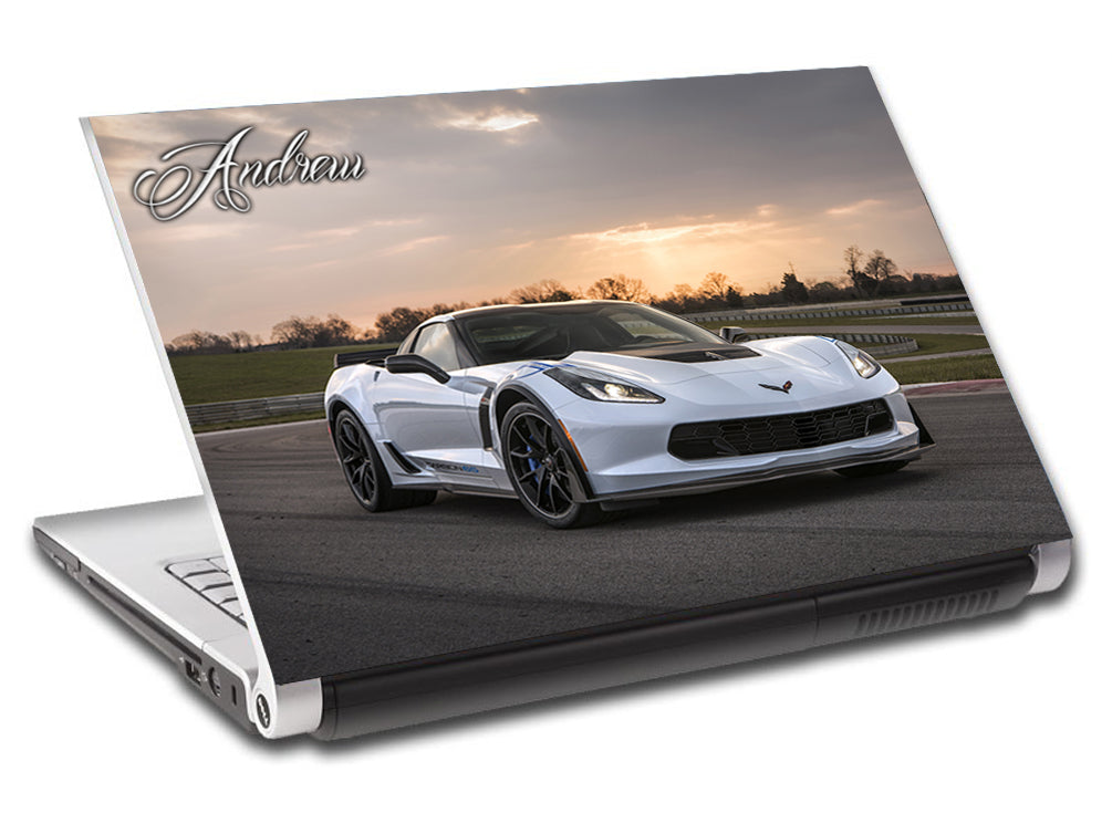 Autocollant de vinyle de peau d'ordinateur portable personnalisé de voiture de luxe L711
