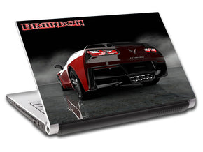 Luxury Car Personalized LAPTOP Skin Vinyl Decal L712