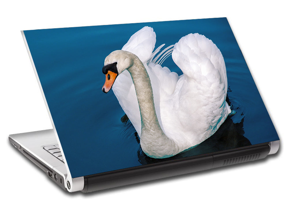 Swan personnalisé ordinateur portable peau vinyle autocollant L716