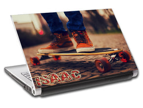 Skateboard Longboard Personalized LAPTOP Skin Vinyl Decal L721