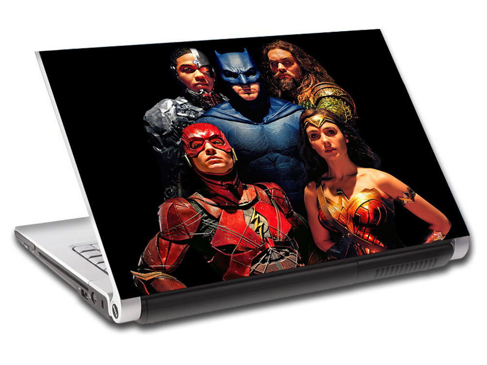 Super héros ordinateur portable peau vinyle autocollant L728