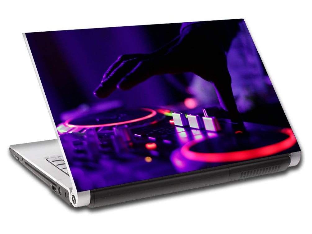DJ Turn Tables Musique Ordinateur portable personnalisé Skin Vinyl Decal L735