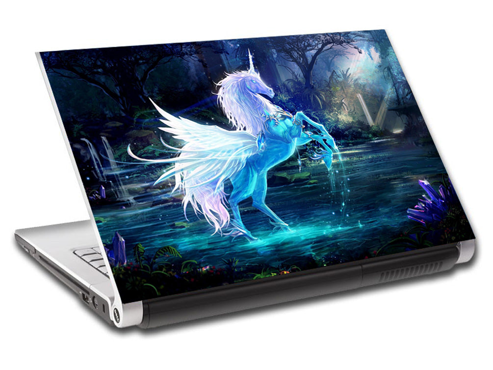 Fantasy Unicorn Personnalisé LAPTOP Skin Vinyl Decal L73