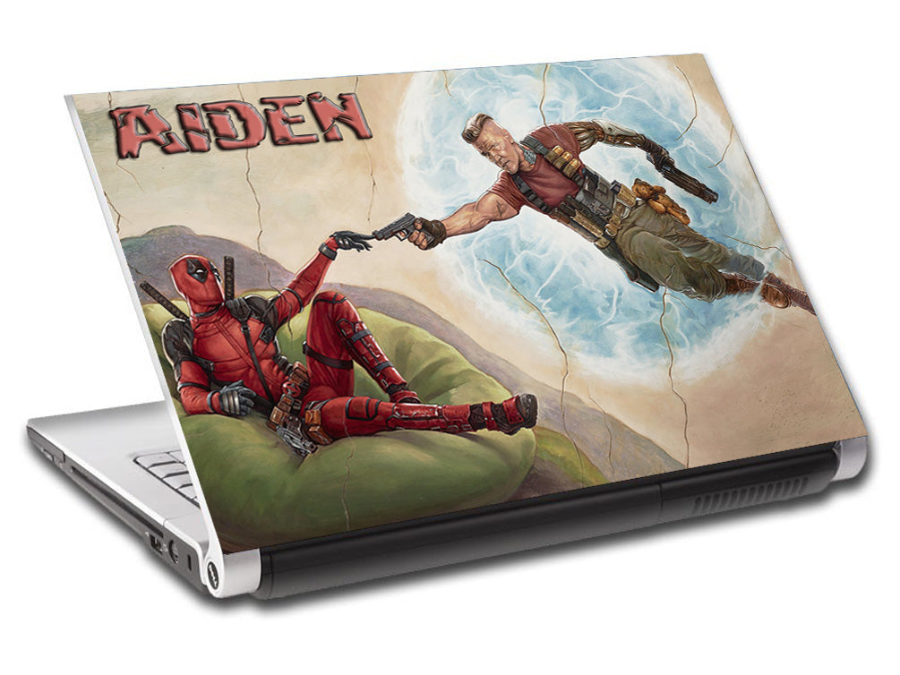 Deadpool Super Heroes Personnalisé LAPTOP Skin Vinyl Decal L763
