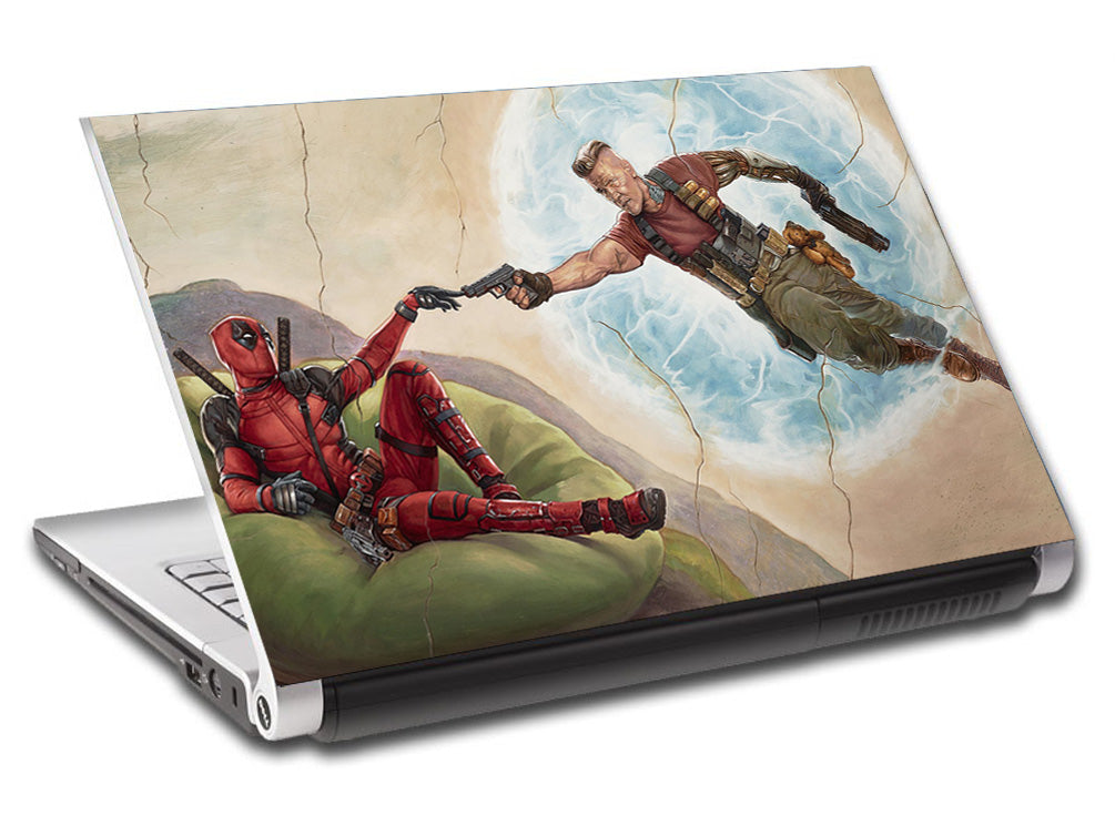 Deadpool Super Heroes Personnalisé LAPTOP Skin Vinyl Decal L763