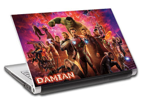 Avengers Infinity War personnalisé ordinateur portable peau vinyle autocollant L772