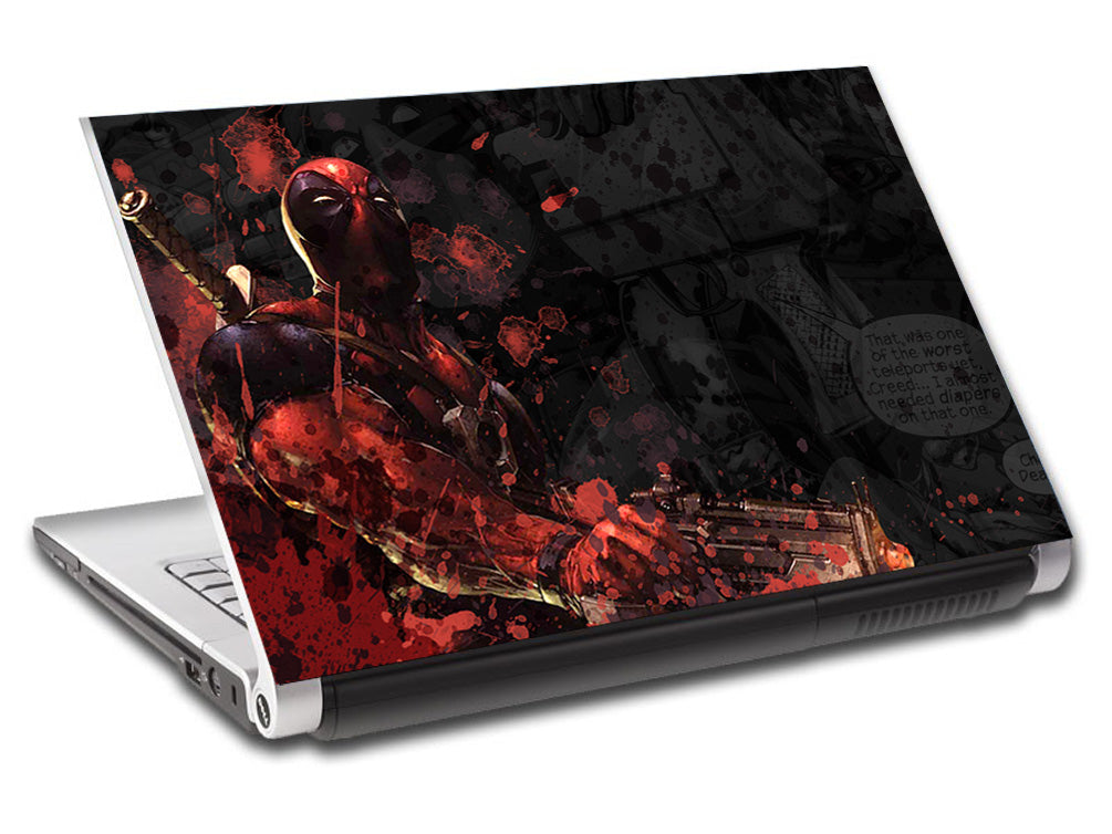 Deadpool Super Heroes Personalized LAPTOP Skin Vinyl Decal L775