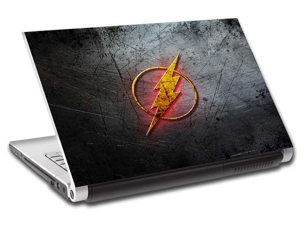 Le Logo Flash Super Heroes Personnalisé LAPTOP Skin Vinyl Decal L776