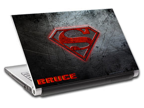 Superman Logo Personalized LAPTOP Skin Vinyl Decal L777