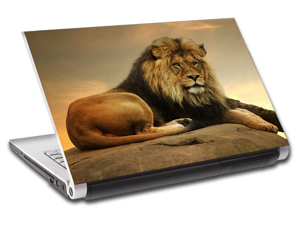 Lion Safari Ordinateur portable personnalisé Skin Vinyl Decal L779