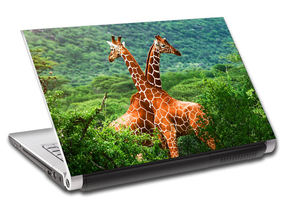 Girafes Personnalisé LAPTOP Skin Vinyl Decal L78