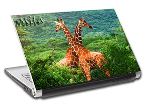 Girafes Personnalisé LAPTOP Skin Vinyl Decal L78