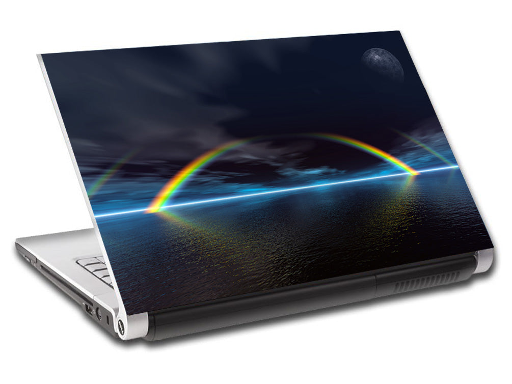 Rainbow Over Sea Fantasy Ordinateur portable personnalisé Skin Vinyl Decal L797