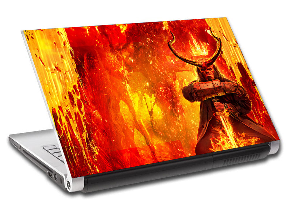 Super héros ordinateur portable peau vinyle autocollant L843