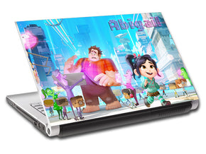 Wreck It Relph Personalized LAPTOP Skin Vinyl Decal L872