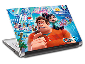Wreck It Ralph Personalized LAPTOP Skin Vinyl Decal L873