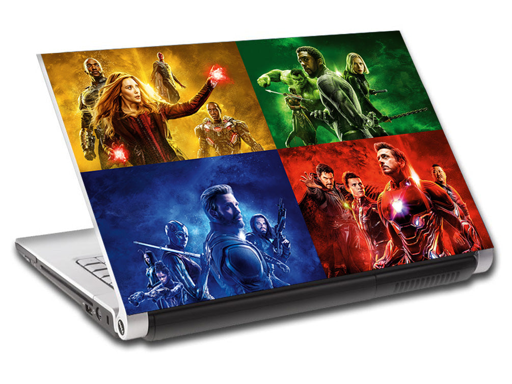 The Avengers Endgame personnalisé LAPTOP Skin vinyle autocollant L910
